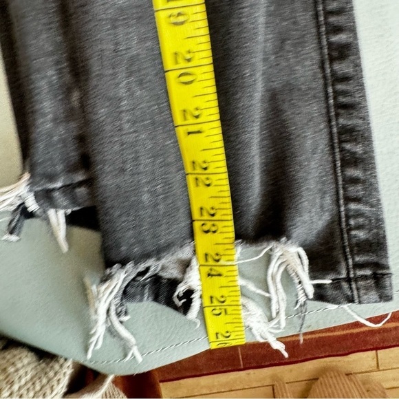 Rewash Black Distressed Elastic Waist Denim Jeans 5/27 - Picture 3 of 10